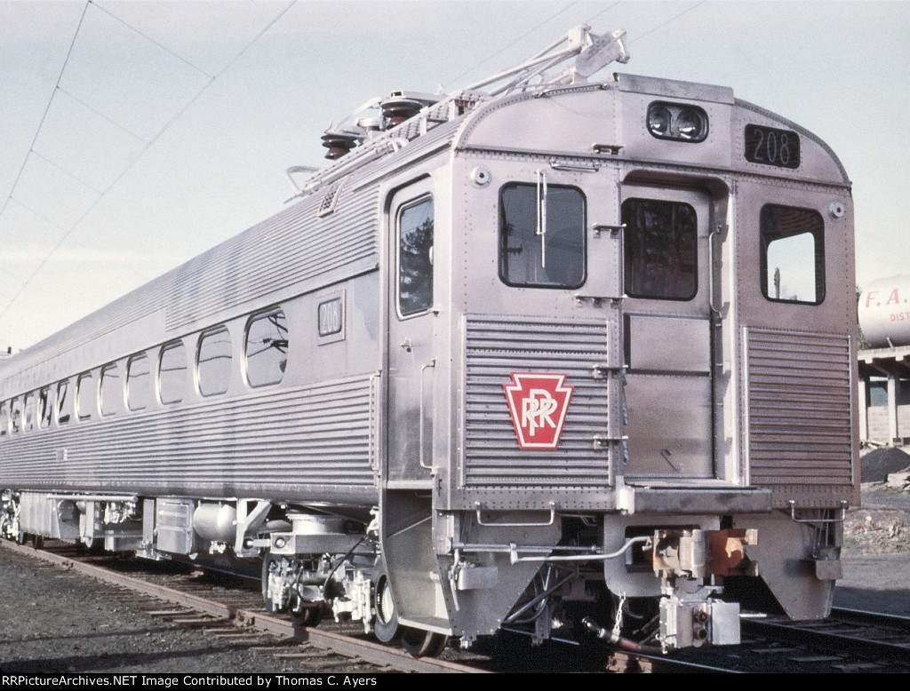 PRR 208, Silverliner II, c. 1963